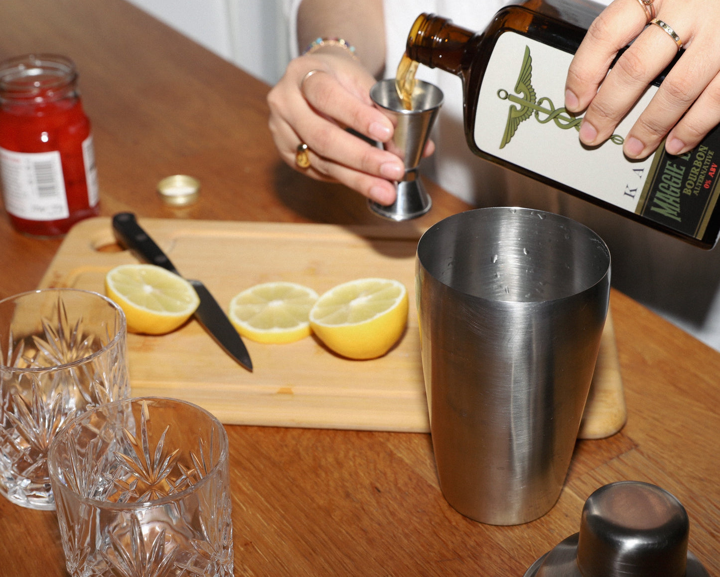 MAGGIE BAILEY | non-alcoholic bourbon alternative
